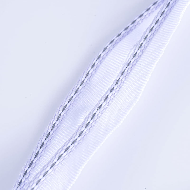 1.0 সেমি উচ্চ-ঘনত্ব পলিয়েস্টার প্রতিফলিত টেপ কম্প্রেশন পরিধান প্রতিরোধের পোশাক আনুষাঙ্গিক জন্য