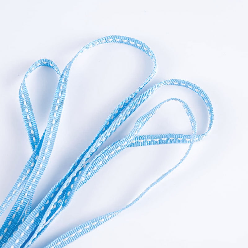 0.5cm পলিয়েস্টার ডটেড ফ্লাওয়ার প্যাকেজিং ওয়েবিং