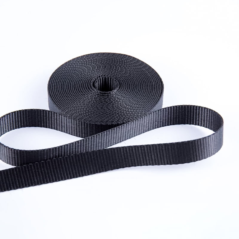 2.0cm শক্তিশালী শ্বাস-প্রশ্বাসের কঠিন রঙের পলিয়েস্টার ওয়েবিং