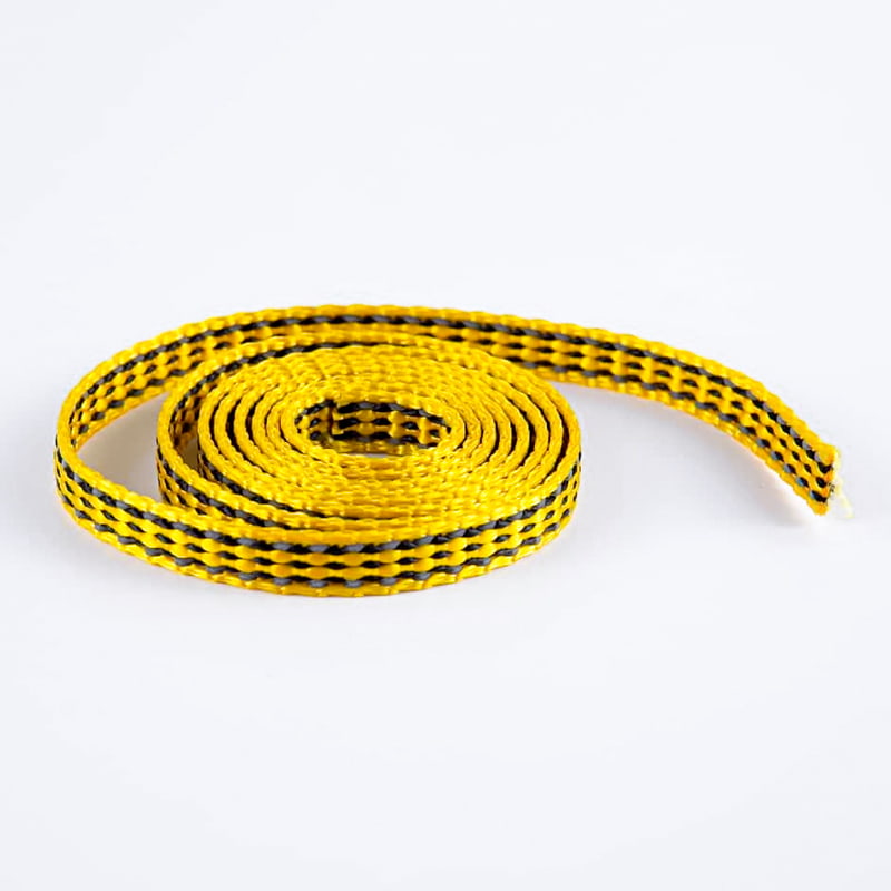 1.0cm পলিয়েস্টার রিফ্লেক্টিভ পোষা প্রশিক্ষন লিশ ওয়েবিং