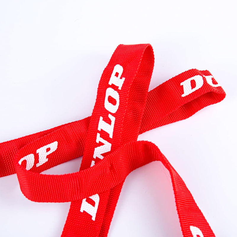 আউটডোর স্পোর্টস পরিধান-প্রতিরোধী আনুষাঙ্গিক জন্য 2.2cm Polypropylene মুদ্রিত ফাঁপা ওয়েবিং