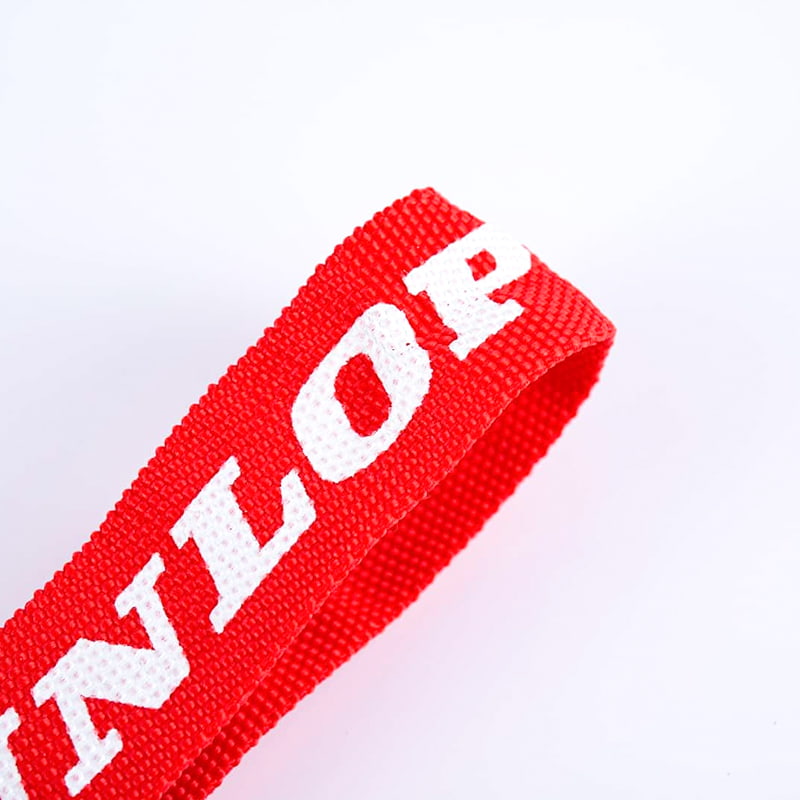 আউটডোর স্পোর্টস পরিধান-প্রতিরোধী আনুষাঙ্গিক জন্য 2.2cm Polypropylene মুদ্রিত ফাঁপা ওয়েবিং